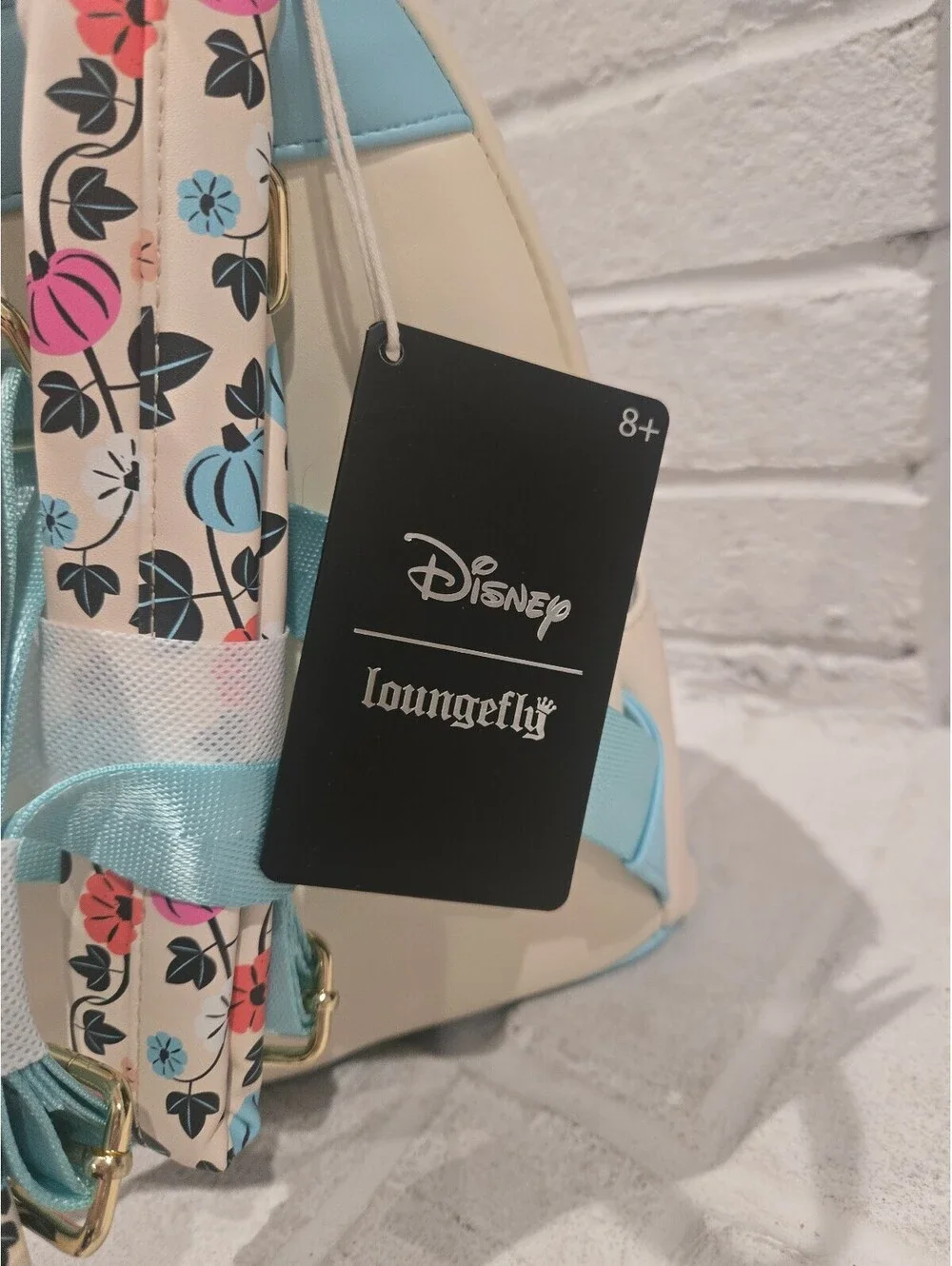 Disney Loungefly Halloween Mini Backpack with Classic Characters and Embroidery